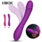 HWOK Soft Dildo Vibrator for Women Silicone Vagina Clitoris Stimulator Massager Female Masturbator Sex Toys For Adults