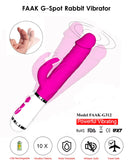 10 Speed G Spot Massage Rabbit Vibrators Sex Toys for Women Dildo Clitoris Stimulate Female Masturbator Sex Shop Anal plug