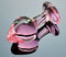 Pink Crystal butt plugs set Pyrex glass anal dildo ball bead fake penis female masturbation sex toy kit for adult women men gay