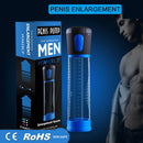 Vacuum Penis Pump Sex Toys for Men Gays Dildo Enlargement Vibrator Electric USB Rechargeable Penile Erection Training Extender
