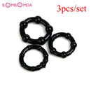 3pcs/set High Quality New Hot Silicone Cock Rings Delay Ejaculation Penis Rings Adult Sex Toys Sex Products For Men O35