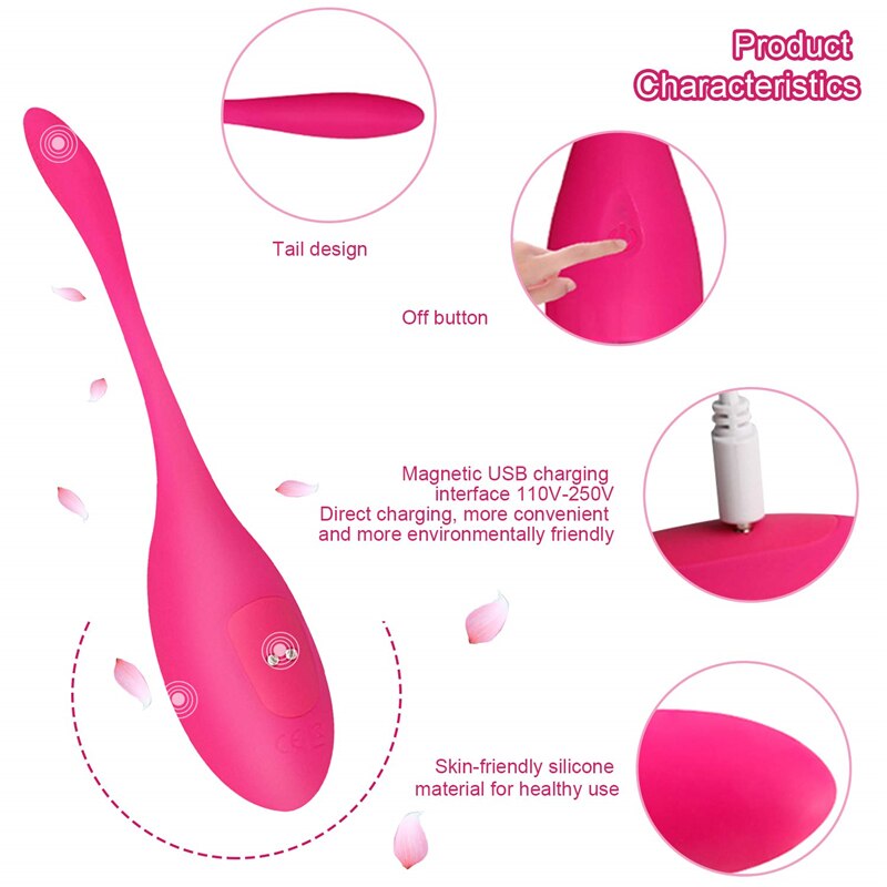 Remote Vibrator Sex Toys for Woman Kegel Balls Vaginal Balls Ben Wa Balls Powerful Vibrator Clitoris Vaginal Chinese Balls