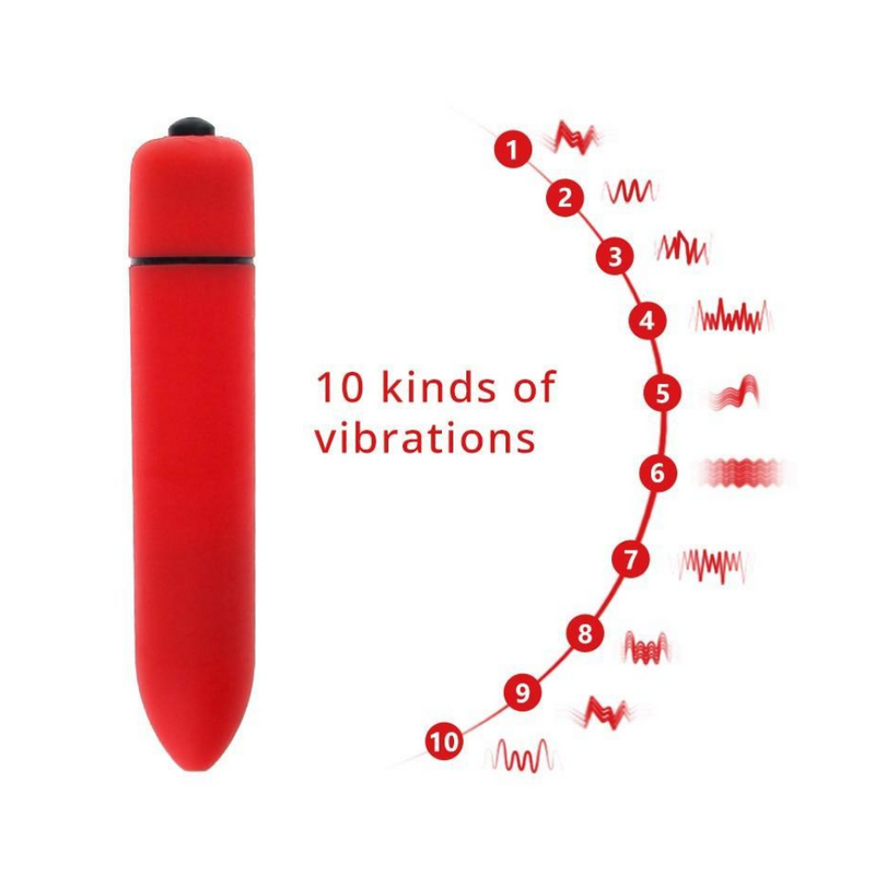 10 Speed Mini Bullet Vibrator