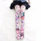 Anime Cartoon Pattern Printed Over Knee Socks Cosplay Costume Lovely Girls Lolita Gothic Style Sexy Velvet Knee High Stockings