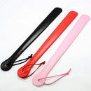 48cm Long PU leather spanking paddle clap slap flap pat whip lash flog beat on ass adult fetish slave SM game sex toy for couple