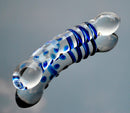 Double ended Pyrex Glass Dildo artificial dick male genital penis anal butt plug adult masturbation sex toy for women men gay
