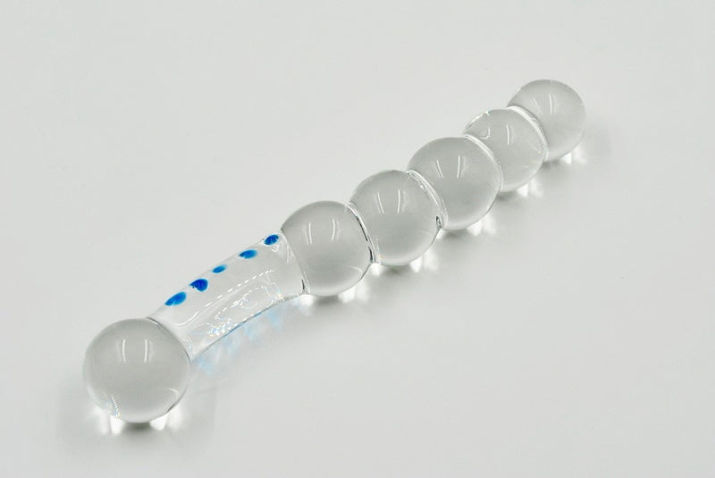 33mm Pyrex glass Crystal beads anal dildo artificial fake penis female dick butt plug adult masturbate sex toy for women men gay