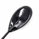 29cm PU leather clap spanking paddle with tassel whip flirt slap flap pat beat butt ass adult SM slave game sex toy for couple