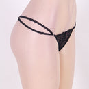 Sexy Lace Panties Women Thong Plus Size G String Sexy Femme Erotique Transparent Tanga Black Low Waist Female Underwear PS5094