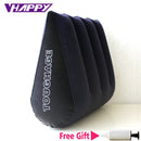 High quality Toughage Inflatable Sex Pillow Positions Adult Sex Sofa Bed Cushion Triangle Wedge Pad Sofa Toys Sex Hold Pillow
