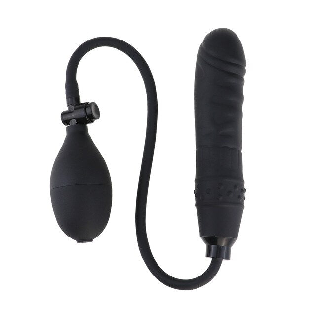 Super Large Inflatable Big Butt Plug Pump Anal Dilator Massager Expandable No Vibrator Anal Balls Sex Toys for Women Man Gay