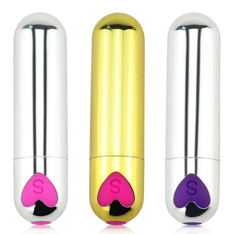 10 Speeds Mini Vibrator Small Bullet G Spot Massager Sex Toy for Woman Clitoris Stimulator Adult Product USB Charging Waterproof