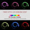 Multi-Colored LED Fiber Optic Whip