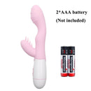 HIMALL 30 Speeds G Spot Vibrators for Women, USB Rechargeable Dual Vibration Waterproof Adult Sex Toys Erotic Machine