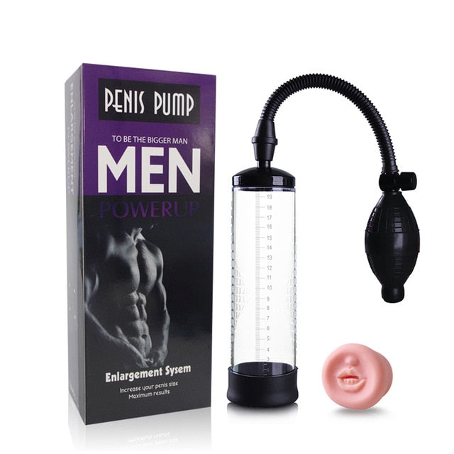 Male Penis Extender Pump Penis Enlargement Erection Machine Enhancer Enlarger Sleeve Vacuum Technology Lasting Sex toys for men