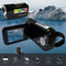 Cewaal 4X Zoom FULL HD Camera 2''LCD 1.6MP Video Camera 1080P Handheld Digital Camera Professional Camcorder Photography Black
