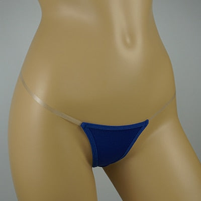 Woman Sex Panties Sexy Lingerie Transparent Belt G-String Sex Underwear Female Mini Tback Micro Thong Lady Bikini Lingerie Femme