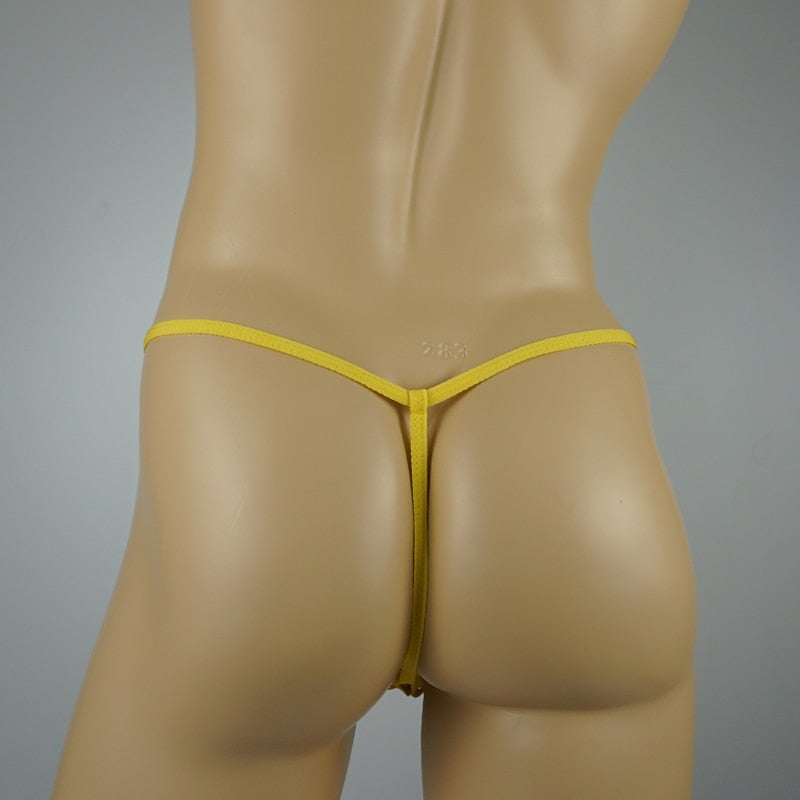 Mans Crotchless Panties Chastity Belt Open Crotch Panties Bandage Thongs Jock Male Sexy Underwear Mini Micro Cock Sex G Strings