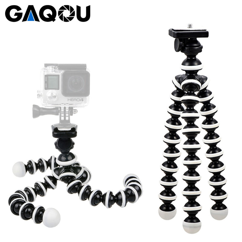 GAQOU M L Size Flexible Tripod Stand Mini Gorillapod Monopod  Octopus Tripods for Gopro Digital Camera Canon Nikon Mobile Phone