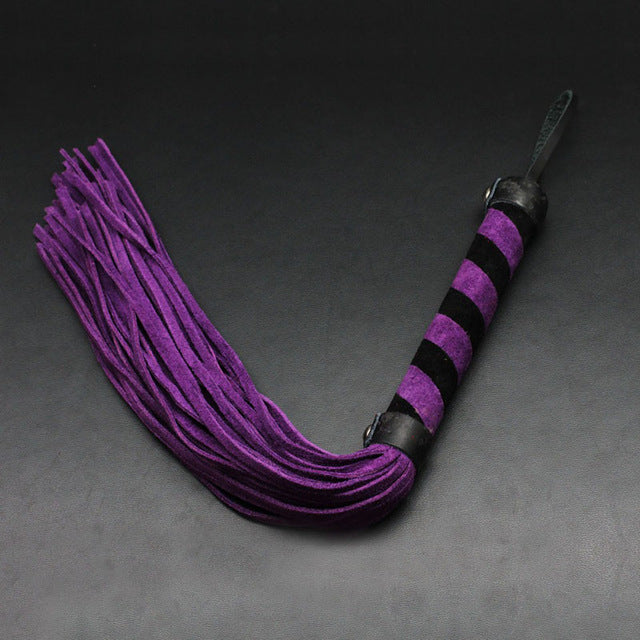 Handmade Suede Leather Whip