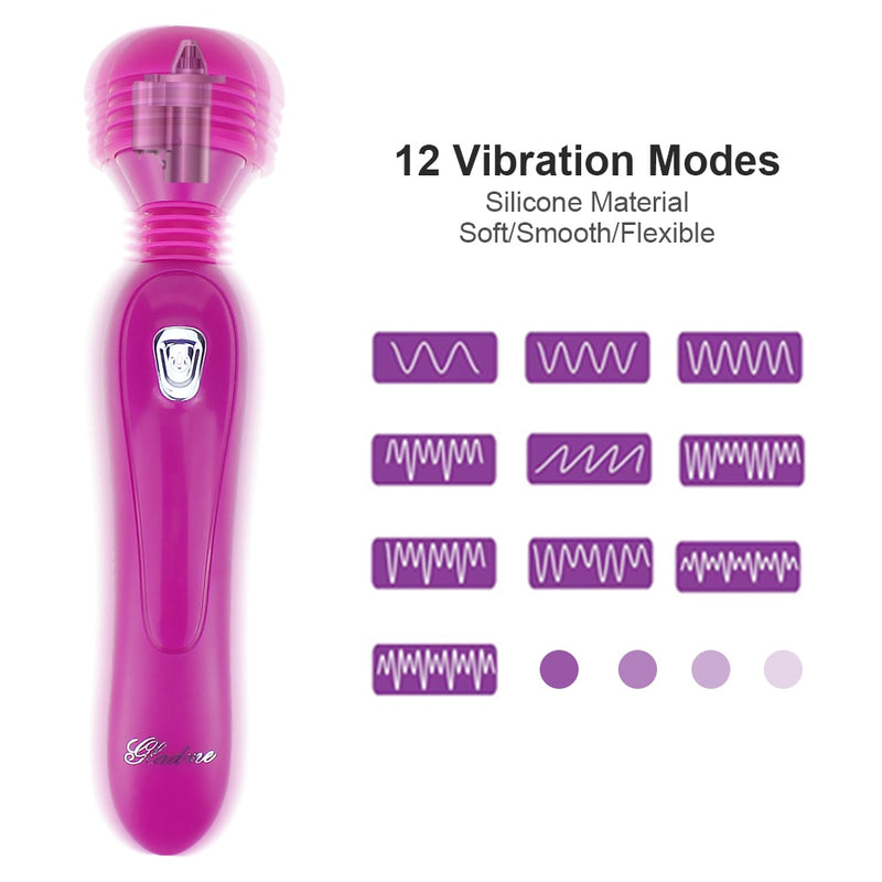 Safe Av Magic Wand Powerful Clit Vibrator G Spot Massager Dildo Sex Toys for Woman Cltoris Pussy Stimulator Adult Game Sexo
