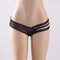Bragas Mujer Sexy Mesh Woman Under Wear Black Transparent Low Waist Solid Thin Lace Tanga Sexy Panties M XL 2XL 3XL PS50491