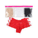 Plus Size Panties For Women Seamless Briefs Knickers Lace Floral Transparent Bandage Bielizna Damska Woman Under Wear PS5124