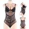 White Lace Bodysuit Femme Body Mujer Casual Jumpsuit Women Playsuit Sexy Body Suit Black Catsuit Mesh Overalls RS80863