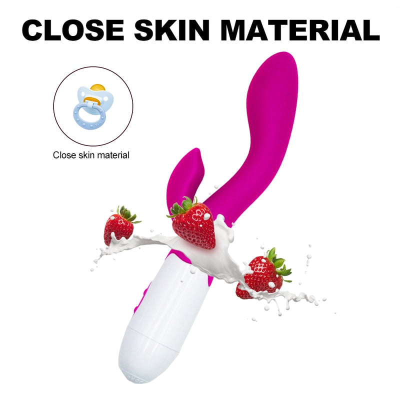 G Spot Massager Dildo Rabbit Vibrator for Women  Female Vagina Clitoris Massager Sex Toys For Women Female Masturbator Sex Shop