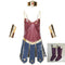 Diana wonder woman costume cosplay leather dress women Sexy costume halloween costumes sailor moon anime cosplay the Avengers