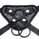 smspade Black and purple rosey PU strap on harness for strap on dildo sexy underwear for lesbian sex game,adult sex products