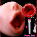 Soft Mouth Male Masturbator for Man TPE Sex Doll 3D Artificial Vagina Pocket Pussy Oral Intimate Sex Toy for Penis Masturbation
