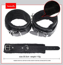 10 Pcs Bondage Sets With Handcuffs Whip Rope And More...