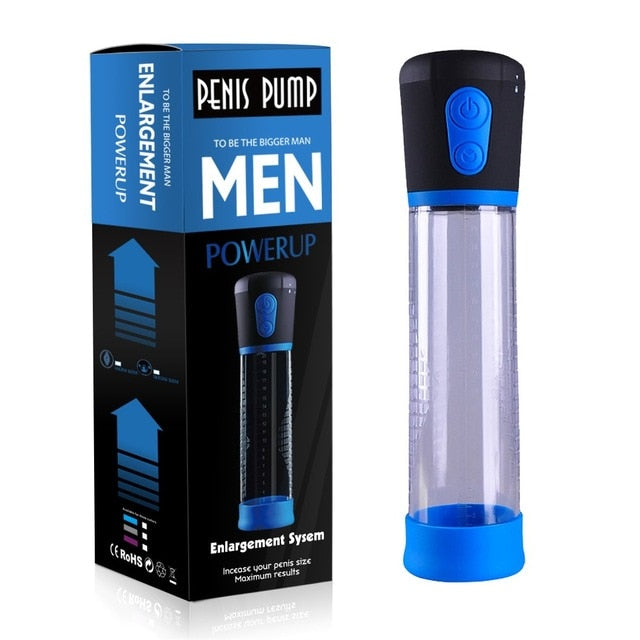 Penis Pump No Vibrator Vacuum Pump Toys For Adult Men Gays Electric Pump For Penis Enlarger Male Penile Erection Training Extend