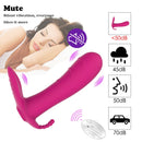 Remote Controlled Wearable Hot Pink Vibrator