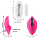 LOAEY Portable Clitoral Stimulator Invisible Quiet Panty Vagina Balls Wireless Remote Control Vibrating Egg Sex Toys For Women