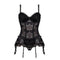 CINOON Sexy Bustier and Corset Women High Elastic Gothic Corset Waist Trainer bodysuit Breathable Corsets Women's Lingerie