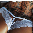 Female Patchwork G-string Panties Lace Sexy Low-Rise Thong Underwear Plus Size Hot Seamless Temptation Adjustable Erotic PS5167
