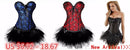 6XL Sexy Lingerie Steampunk Steel Boned Gothic Lace Sexy Body Bustier Overbust Corset Women Black Waist Cincher Corsets Dress