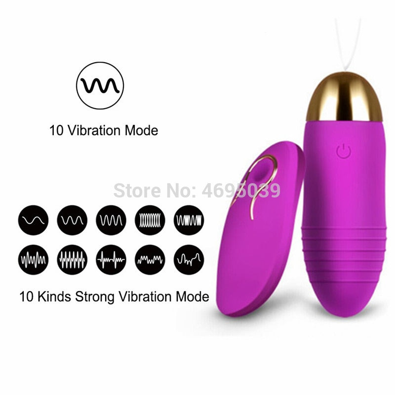 Wireless Remote Vibrating Egg
