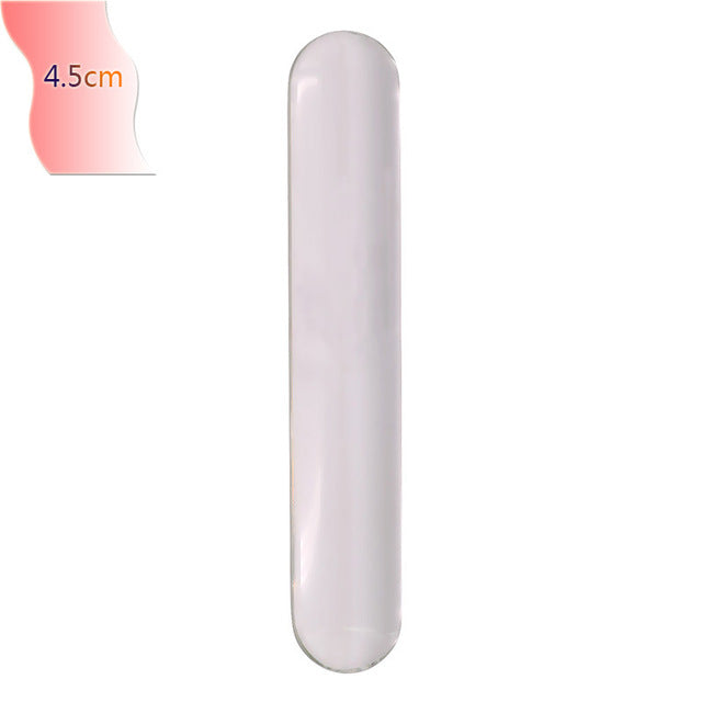 Smooth and rounded double big glass dildo rod glass anal dildo plug sex toys for woman lesbian sex shop dildos for men gay