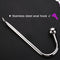 Anal Hook Stainless Steel Sex Toys Stainless Steel Solid Metal Hook with Rope Ring Organization Lifting Hook Slave Bondage