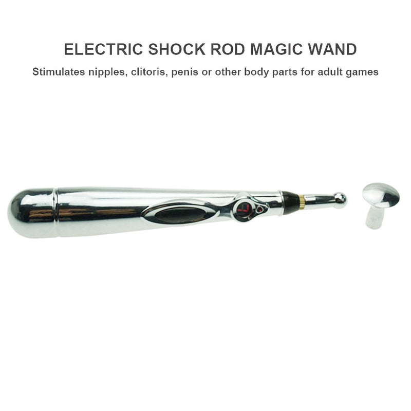 Stun Rod Electric Shock Stimulator SM Slave Body Stimulate Restraints Bondage Adult Games Sex Toys For Women Men BDSM Flirting