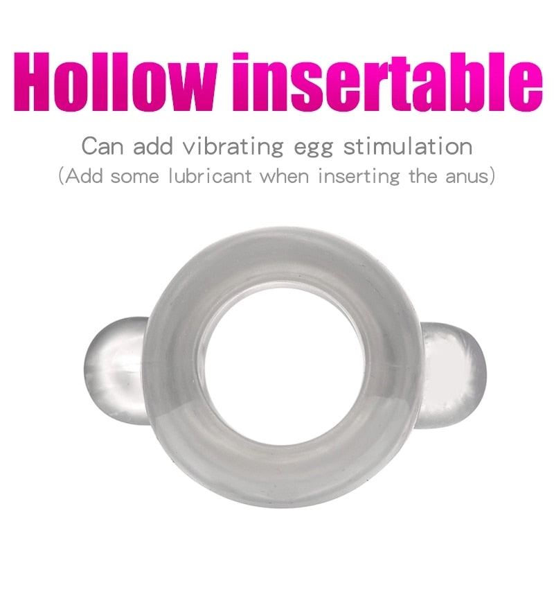 Clear Hollow Anal Sex Toys Prostata Massager Anus Spreader Enema Butt Plug Pussy Vagina Peeping Snooper Adult Games