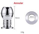 Unisex Metal Stainless Steel Hollow Butt Anal Plug Vagina Anus Speculum G Spot Prostate Massage Douche Enemator Adults Sex Toy