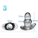 Hollow anal plug soft Speculum can clean rinse anal dilator trainer hollow butt plug enema peep vagina gay sex toys for women