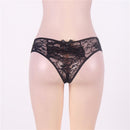 Comeonlover Sexy Panties Plus Size Hollow Out Crotchless Lace Panties 6XL Sexy Femme Bragas Mujer Underwear Women Panties PI5008