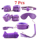 Sex Products Erotic Toys Bdsm Bondage Set Handcuffs Nipple Clamps Gag Whip Rope Sex Toys For Adults Couples 10 Pcs