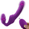 Strapless Strap on Realistic Dildo Vibrator Massager Lesbian Double Side Massager G-Spot Stimulate Clitoris Sex Toy for Couple