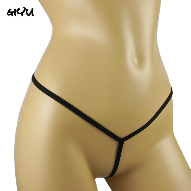 Woman Crotchless Panties Cord Sex Panties Erotic Thongs Sexy Underwear Bandage Tback Mini Micro Bikini G Strings Lingerie Femme